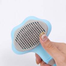 Regalo para amantes de gatos/perros y mamás de perros/gatos ama las mascotas. Peine desenredante para amantes de perros y mamás de perros. Peine de masaje para retirar el pelo suelto para amantes de gatos y mamás de gatos. Peine para gatos con limpieza de un solo botón para amantes de gatos y mamás de gatos.