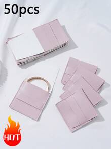 1/10/50pcs Soft PU Leather Jewelry Pouches, Jewelry Gift Bags, Wedding/Birthday/Party/Holiday Gift Packaging Bags For Earrings, Bracelets, Necklaces - C1 - View 9