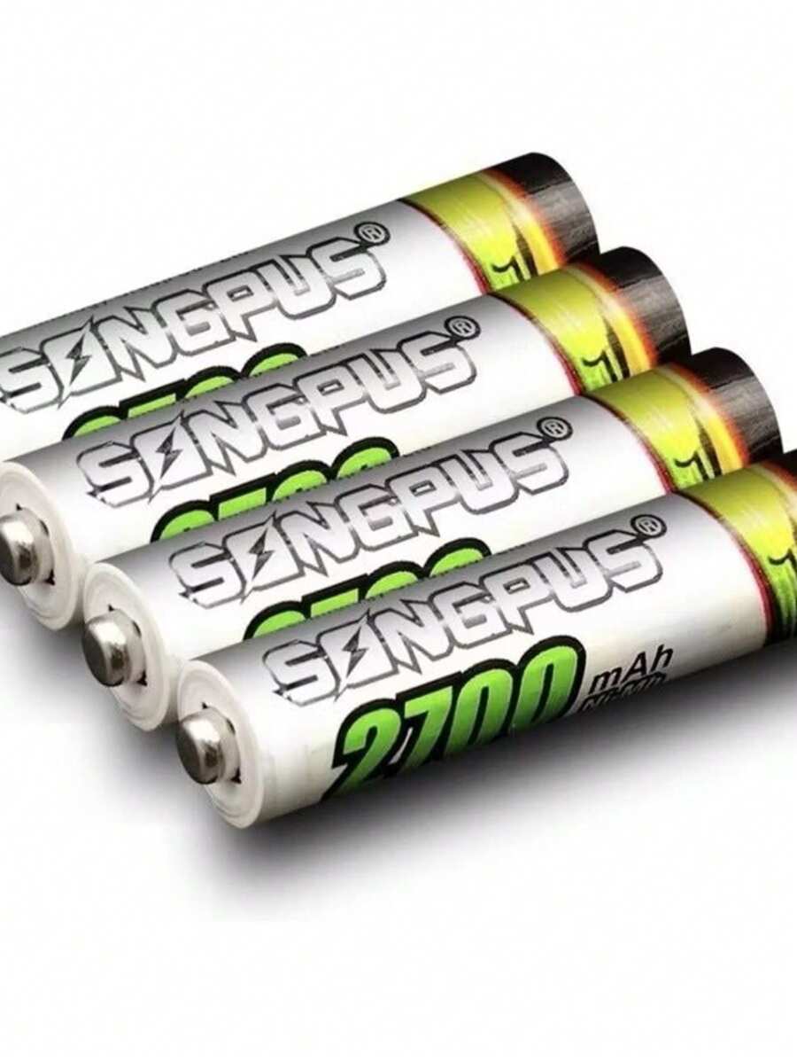 KIT 2 Packs With 4 Batteries Each AA/AAA Rechargeable 2700mAh 4700mAh - AAA - Xem 1