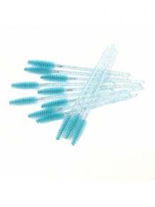 100pcs/50pcs/10pcs Eyelash Extension, Colorful Eyelash Extension, Crystal Eyebrow Brush, Mascara, Applicator Wands, Eyelashes, Makeup Brushes, Cosmetic Tool Set