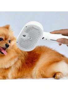 3 In 1 Steam Brush Spray Hair Combing USB For Pets Dogs Cats And Rabbits