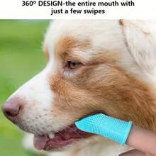 Soft Silicone Dog Lover And Dog Mom Love/Cat Lover And Cat Mom Love Toothbrush - Perfect For Cleaning Your Cat/Dog Lover Gift And Dog/Cat Mom Love Pet's Teeth!