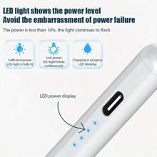 Compatible With Apple Pencil, Rechargeable Lithium Battery Powered, Includes Electronic Components - Compatible With IPad 2022 2021 2020 2019 2018 Pro Air Mini - Handwriting Pen Compatible With IPad Air 2