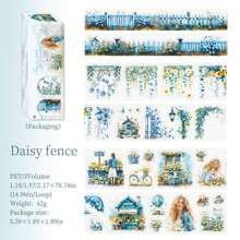 3 卷花卉和人物主题装饰和纸胶带套装，“花园时刻”系列，适用于剪贴簿 - 彩色 - 查看 10