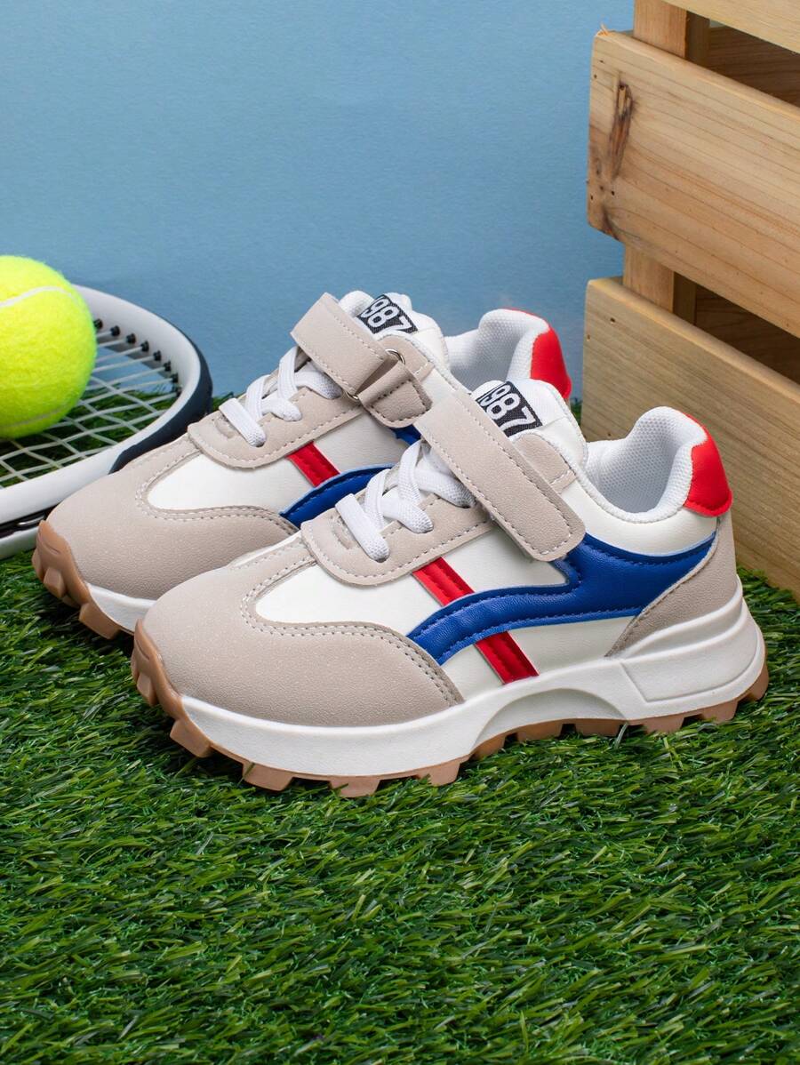 Children/Kids, Boys & Girls Casual Sports Shoes, Anti-Slip Soft Outsole, Spring & Autumn - Blue - View 1