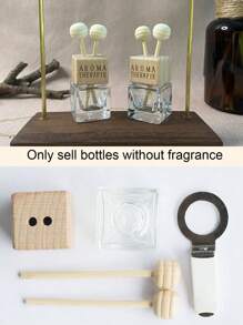 2pcs Car Air Vent Clip Air Freshener Bottle, Small & Cute & Practical Car Decoration