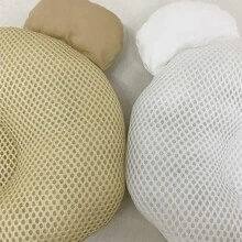 1 pièce Oreiller façonnant en coton respirant en forme d'ours de dessin animé pour nouveau-nés de 0 à 12 mois, corrigeant la forme de la tête des bébés, prévenant la tête plate, adapté à une utilisation quotidienne