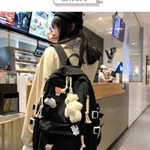 2025 nouveau sac pour femme cartable japonais femme ins niche Harajuku mignon cartable femme voyage ordinateur sac à dos étudiante version coréenne lycée junior lycéenne sac à dos grande capacité simple sac à dos
