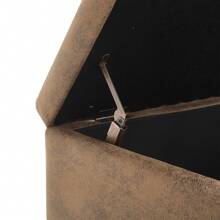 Mid-Century moderne quadratische Couchtisch Ablagebank, montiert, geeignet für Wohnzimmer, Eingangsbereich und Familienzimmer, verwendet als Couchtisch, Steigbügel, Schuhbank