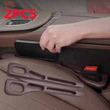 Relleno para ranura del asiento del auto, caja de almacenamiento de grietas, tira de bloqueo de filtración del asiento del auto, relleno y protector de ranura del asiento del auto