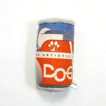 1 件狗爱好者和狗妈妈爱毛绒咀嚼娃娃，用于出牙和娱乐，吱吱叫的猫/狗爱好者礼物和狗/猫妈妈爱宠物娃娃