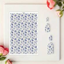 CYFUN DESIGN 1 件花朵花卉软陶瓷耳环水转印纸彩绘小花手工粘土一次性水溶性贴纸返校，返校，学校用品 - 彩色 - 查看 23