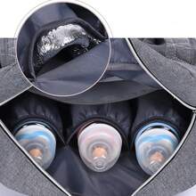 Fashion Quilted Rhombus Shoulder Mommy Bag; Large Capacity Travel Tote Crossbody Diaper Bag; High Quality Multipurpose Portable Mother & Baby Handbag