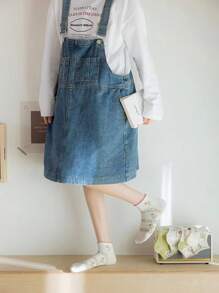 1pc Women's Short Socks Spring And Summer Flower Sweet And Cute Cartoon Little Fresh Rabbit Blue Green Ins