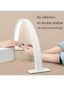USB Simplicity LED Desktop Lamp Home Decor Fixtures Minimalist Desk Lamps Black /White Table Lamps Cool White Aluminum Alloy High Brightness Multi-Purpose USB Wiring Beauty Decoration Fixtures For Beauty Salon Manicure Embroidery Eyebrow Tattoo Luxury Home Decor Makeup Lamp Home Decor Fixtures Table Lamps