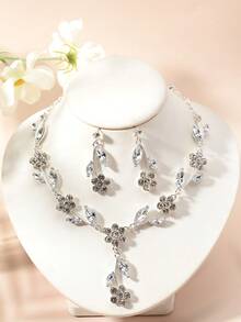 Coroană de nuntă în stil regal cu 4 bucăți, model geometric, set de 3 piese pentru pălării de mireasă, cadou de ziua de naștere pentru prințesă Super Zână în stil natural, accesorii de păr pentru nuntă pentru tot timpul anului, festival, petrecere - Argint - Vizualizare 4