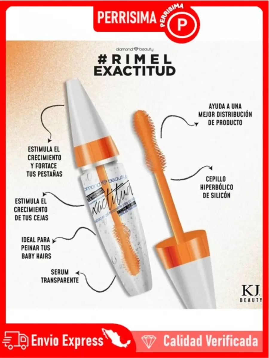 Rimel Serum para Pestañas Exactitud Diamond beauty Alargador Fortalecedor Pestañas Rimel Transparente, Rimel tratamiento para pestañas, Halloween Belleza & Salud Maquillaje , She , pestañas , Cosmética, primer. Rimel Trasparente Exactitud. - transparente - Ver 1