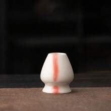 日本陶瓷抹茶茶筅架绿茶茶筅碗竹制搅拌器研磨器刷茶具架茶具配件茶具 - 彩色 - 查看 16