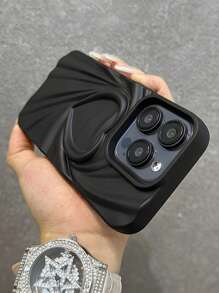 VRNOEI Husă de lux cu model de inimă 3D compatibilă cu Iphone 15 14 13 12 11 Pro Max, accesoriu moale pentru husă din spate rezistentă la șocuri compatibilă cu Iphone 14 15 Plus