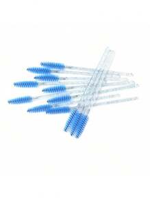 100pcs/50pcs/10pcs Eyelash Extension, Colorful Eyelash Extension, Crystal Eyebrow Brush, Mascara, Applicator Wands, Eyelashes, Makeup Brushes, Cosmetic Tool Set