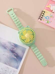 AOYI 带腕带的迷你电池风扇，小型便携式个人风扇，适合海滩配件，手表形旅行风扇，适合儿童男孩女孩室内室外，不含电池 - 彩色 - 查看 13