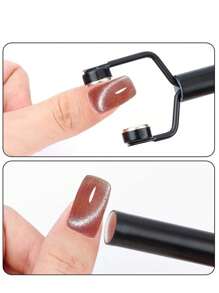 2025 6-In-1 Pentagram Magnetic Cat Eye Gel Tool | Salon-Grade Adjustable Poles For Holographic/Glitter/Gradient Effects (Hypoallergenic Titanium Core)