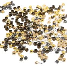 500 Pieces Stainless Steel Ball Crimp Beads, Suitable For DIY Jewelry Making Accessories