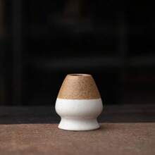 日本陶瓷抹茶茶筅架绿茶茶筅碗竹制搅拌器研磨器刷茶具架茶具配件茶具 - 彩色 - 查看 18