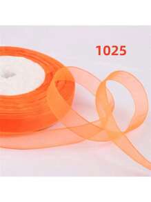 50 码/包,1.2 厘米宽彩色头带丝带,工艺圣诞面料蕾丝丝带,礼品包装绳,万圣节,万圣节装饰情人节 - 彩色 - 查看 42