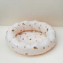 1pc Inflatable Baby Pool Padded Round Petals Swimming Pool Little Pump Pool Kiddie Paddling Pool Outdoor Water Games Play Center