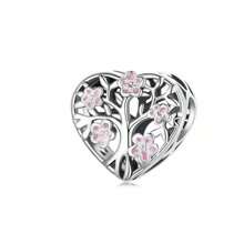 1 件时尚优雅情人节爱情吊坠女士 DIY 手链项链朋友礼物 - 彩色 - 查看 12