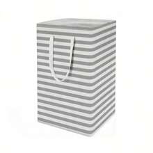 1pc Large Capacity Folding Laundry Basket, Fabric Storage Laundry Bag, Laundry Basket, Fabric Storage Basket, Folding Dirty Clothes Storage Basket, Bathroom And Bedroom Laundry Organization And Storage, Room Decoration, Home Decoration Home Bathroom Decor