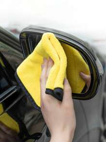 10pcs/1pc/2pcs/5pcs Ultrasoft Car Wash Microfiber Towel Car Cleaning Drying Cloth Car Care Cloth Detailing Car WashTowel ,500GSM Polishing Waxing Auto Detailing Towel Cloth Never Scrat