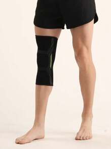 1pc High Elastic Knee Sleeve For Women And Men - Compression Knee Brace Suitable For Workout, Running, Gym, Fitness, Weightlifting - Multicolor - View 8