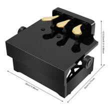 kangten Piano Foot Pedal Extender Piano Pedal Extender Height Adjustable 13.5-23cm - Black - View 3
