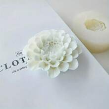 1pc 3D Chrysanthemum Silicone Mold, Heart Flower Shaped Moulds For Candle Aromatherapy Plaster Diffuser Stone, Handmade DIY Resin Craft, Soap, Clay, Cup Wax Making, Fine Texture, Heat Resistant Odorless, Gift Making Supplies For Valentine'S Day,Wedding Graduation Birthday Party Festival Decorations And Home Decor