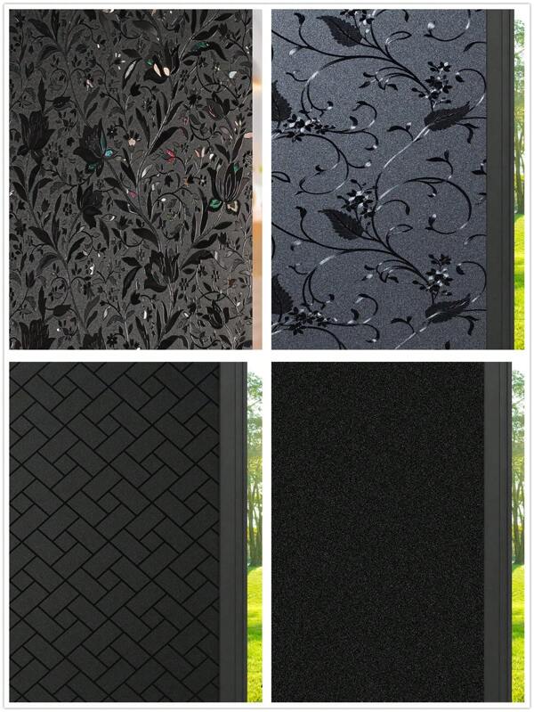 1Roll Static Cling Total Blackout Non-Adhesive Window Film Frosted Glass Film Bathroom Door Glass Decoration Window Film Privacy Covering Gifts Birthday Graduation Room Decor Home Decor Wall Decor Bathroom Decor Bedroom Decor Room Decoration Stuff Living Room Decor House Decor Home Decor Living Room Wall Art Wall Paper Stickers Personalised Stickers