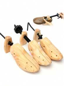 1pc Multi-Yard Wooden Shoe Props, Shoe Props Widener, Non-Slip Shoe Props For Men And Women, Shoe, Spring Summer Picks, Brides Maid Gifts, Room, Bedroom Decor, Bedroom Decor, Beach, Travel, For Men, For Women, Vacation - Multicolor - View 2