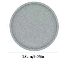 1pc Round Silicone Decorative Storage Tray, Coffee Table Decor Tray, Round Serving Tray, Tabletop Decor Tray, Decorative Tray, Center Decor Tray Plates Kitchen Plate Kitchen Decor Trays Fruit Tray Tray Decor Gifts Birthday Graduation