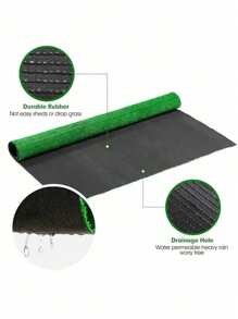 人造草垫，宠物用假草坪草皮，室内外装饰 - 多色 - 查看 3