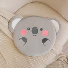 15.75*15.75*1.5in New Red Panda Koala Seal Memory Foam Cushion Pillow, Protects The Buttocks, Warms Up When Sitting, Office Cushion, Futon Mat, Comfortable Fabric, Soft And Skin-Friendly, Not Tired After Sitting For A Long Time, Full Filling, Living Room And Bedroom Sofa Decoration