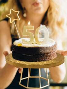 1pc Cakebon Round Cake Drum, 12 Inch Diameter, 1/2 Inch Thick, Sturdy Cake Corrugated Paperboard For Multi-Tier Cake, Suitable For Birthday Party, Family Gathering, Wedding Cake Decoration, Baking Decoration Tray