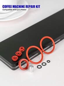 咖啡机维修工具垫圈密封件套装，包括冲泡单元水箱排水阀和压力软管，兼容Jura咖啡机 - Multiple Sets - 查看 3