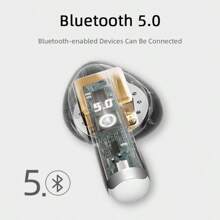 14 TWS Auriculares Inalámbricos Bluetooth 5.0 Air Pro 4 Deportivos con Micrófono - Pro3 negro + caparazón - Ver 7