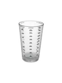 Translucent Crystal Measuring Cup Graduated Recipe Dispenser 550 Ml ...