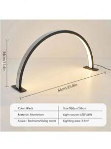 USB Simplicity LED Desktop Lamp Home Decor Fixtures Minimalist Desk Lamps Black /White Table Lamps Cool White Aluminum Alloy High Brightness Multi-Purpose USB Wiring Beauty Decoration Fixtures For Beauty Salon Manicure Embroidery Eyebrow Tattoo Luxury Home Decor Makeup Lamp Home Decor Fixtures Table Lamps