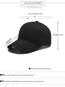 1 pieza Gorra de béisbol de moda, sombrero de sol versátil de verano estilo coreano de celebridad de internet, adecuado para apariencia, viajes, compras y usar sombreros, apropiado como regalo para vacaciones