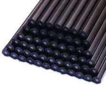 10 件装木质黑色 HB、2B 定制高级酒店、会议和广告礼品铅笔带橡皮擦、书写和绘图文具返校