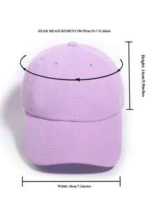 1 pieza Gorra de béisbol con bordado floral unisex para niños, linda y versátil, corona suave, ala curva, transpirable, para deportes al aire libre, campamento, protección solar