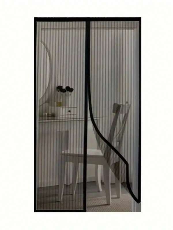 Magnetischer Türvorhang, Selbstversiegelnder Schiebeschrank, Magnetischer Moskitonetz-Türvorhang, Keine Bohrarbeiten Erforderlich, Geeignet Für Terrassentüren, Terrassentüren, Wohnzimmer, Schlafzimmer, Arbeitszimmer, Einfache Installation